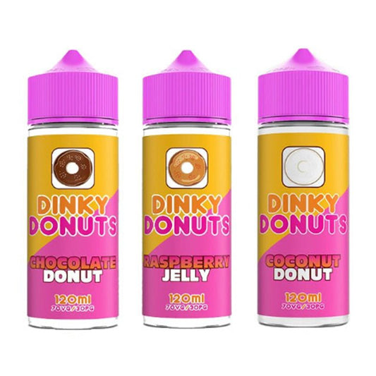 buy Dinky Donuts Shortfill 100ml E - Liquid | 0mg | Wolfvapes at Wolfvapes.co.uk