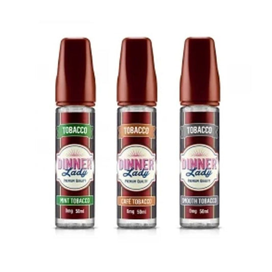 buy Dinner Lady Tobacco 50ml Shortfill at Wolfvapes.co.uk