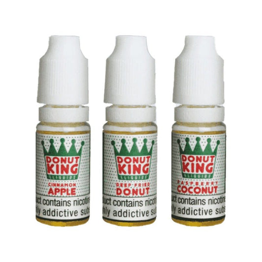 Donut King 10ML Nic Salt - Wolfvapes.co.uk-10mg