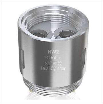 buy Eleaf - Hw2 - C Dual - Cylinder - 0.30 ohm - Coils at Wolfvapes.co.uk