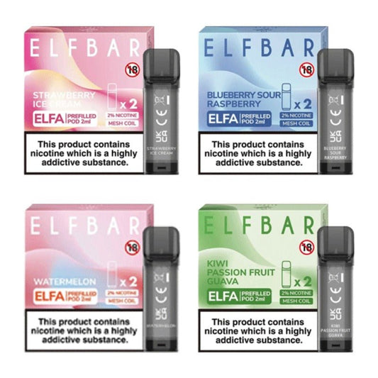 buy Elf Bar Elfa Replacement Pods at Wolfvapes.co.uk