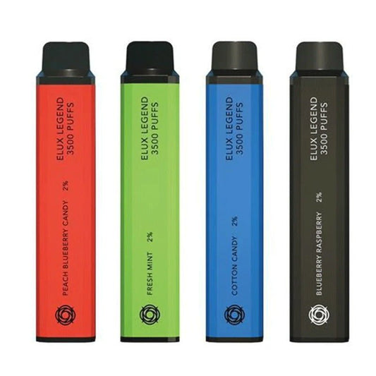 buy Elux Legend 3500 Disposable Vape Pod - Box of 10 at Wolfvapes.co.uk