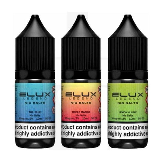 Elux Legend Nic Salts - 10ml E-liquids - Wolfvapes.co.uk-10mg