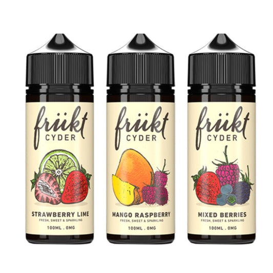 buy FRUKT CYDER E LIQUID 100ML | 0mg | Wolfvapes at Wolfvapes.co.uk