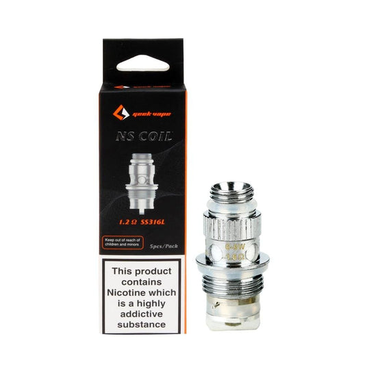 buy Geek Vape - Ns - 1.2 ohm - Coils at Wolfvapes.co.uk