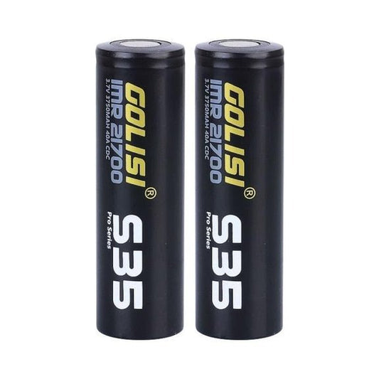 buy Golisi S35 - 21700 Battery - 3750mAh - Pack Of 2 at Wolfvapes.co.uk
