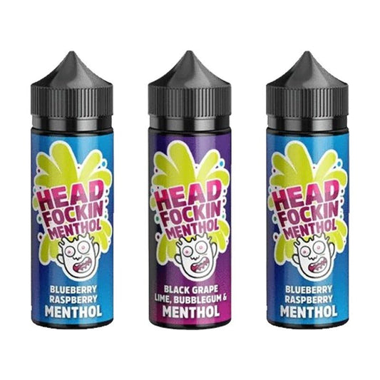 buy Head Fockin Menthol 100ml Shortfill at Wolfvapes.co.uk