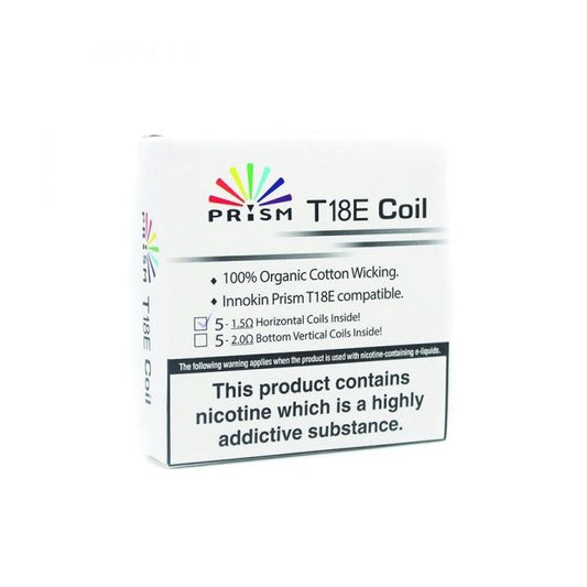 buy Innokin T18E Coils 2.0 Ohm - Pack of 5 at Wolfvapes.co.uk