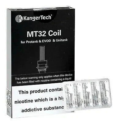 buy KangerTech MT32 Coil - Pack of 5 at Wolfvapes.co.uk