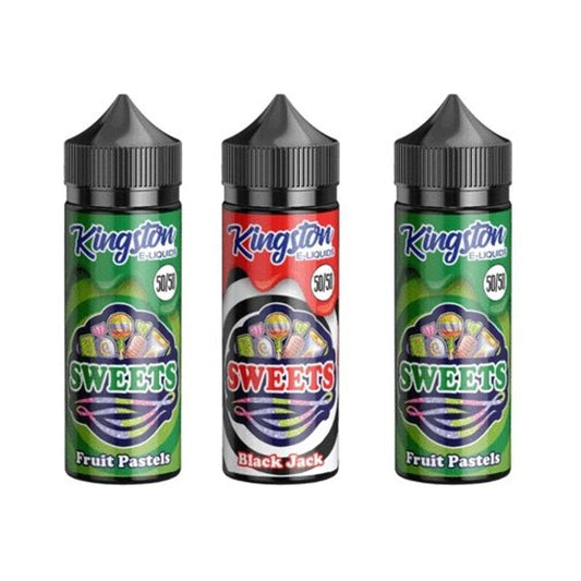 buy Kingston 50/50 Sweets 100ML Shortfill at Wolfvapes.co.uk