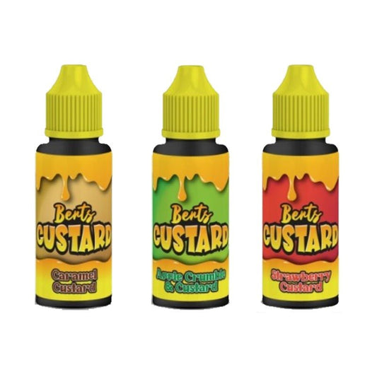 buy Kingston Berts Custard 100ML Shortfill at Wolfvapes.co.uk