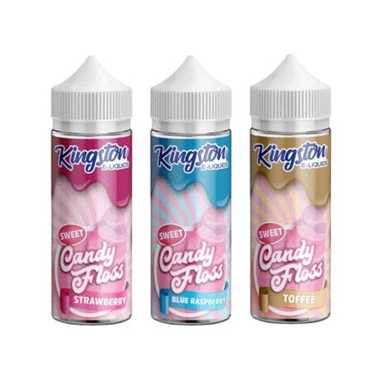 buy Kingston Sweet Candy Floss 100ML Shortfill at Wolfvapes.co.uk