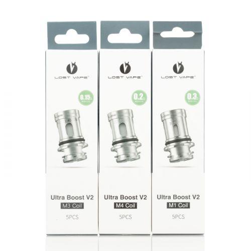 buy Lost Vape - Ultra Boost V2 - 0.30 ohm - Coils at Wolfvapes.co.uk