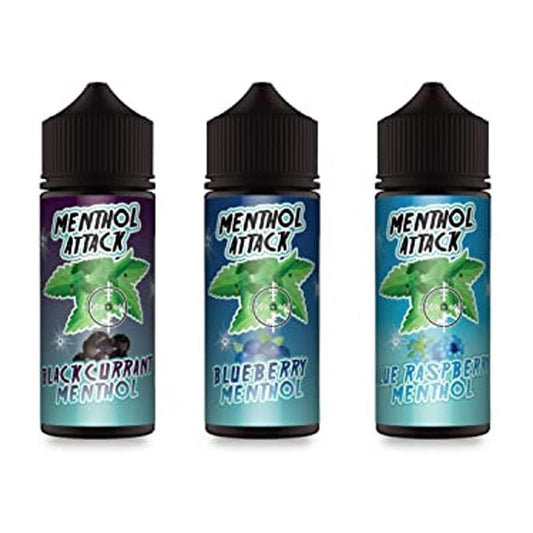 buy Menthol Attack 100ML Shortfill at Wolfvapes.co.uk