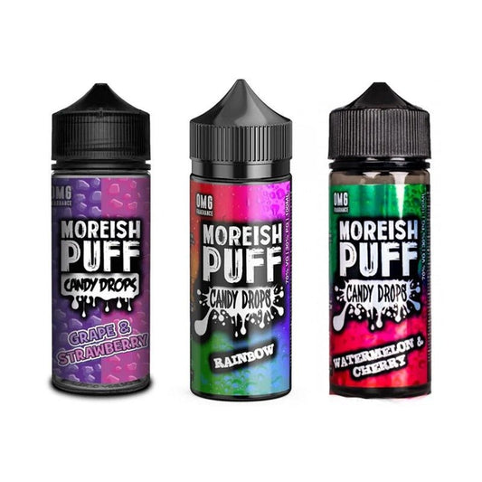 buy Moreish Puff Candy Drops 100ML Shortfill at Wolfvapes.co.uk