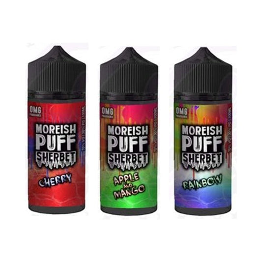 buy Moreish Puff Sherbet 100ML Shortfill at Wolfvapes.co.uk
