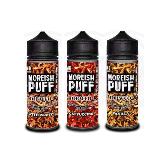 buy Moreish Puff Tobacco 100ML Shortfill at Wolfvapes.co.uk