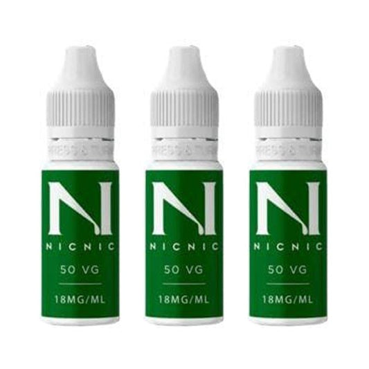 buy NIC NIC - NICOTINE SHOT 18MG 50VG at Wolfvapes.co.uk