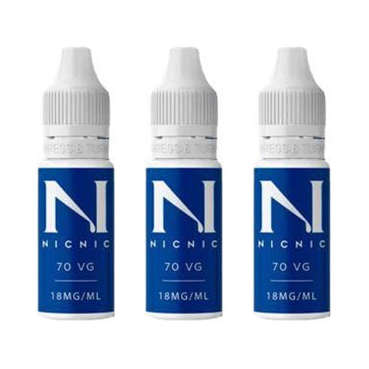 buy NIC NIC - NICOTINE SHOT 18MG 70VG at Wolfvapes.co.uk