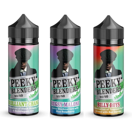 buy Peeky Blenders Menthol 100ML Shortfill at Wolfvapes.co.uk