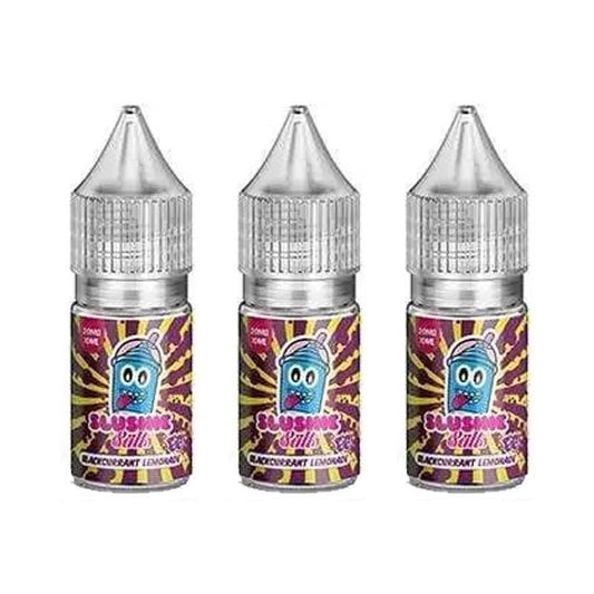 Slushie Salts | Blackcurrant Lemonade Slush Nic Salt E Liquid 10ml | Wolfvapes - Wolfvapes.co.uk-10mg