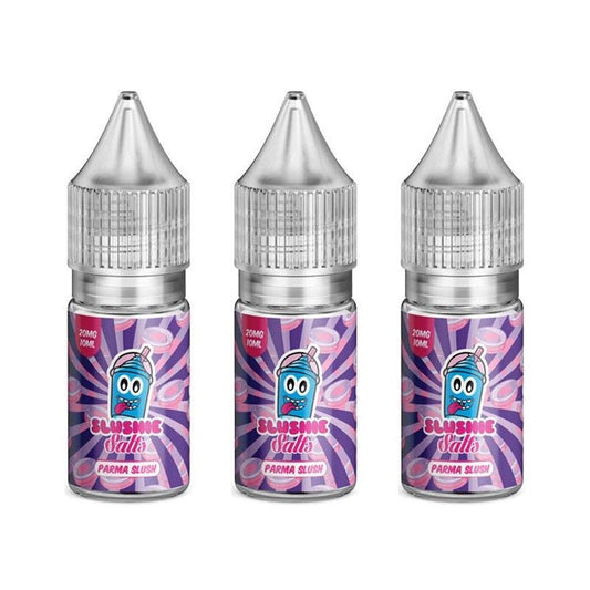 Slushie Salts Parma Slush Nic Salt 10ml | 3 Pack | Wolfvapes - Wolfvapes.co.uk-10mg