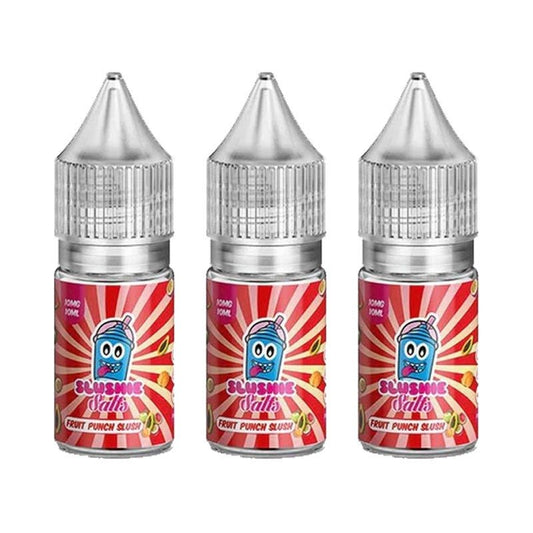 Slushie Salts Strawberry Slush Nic Salt 10ml | 3 Pack | Wolfvapes - Wolfvapes.co.uk-10mg