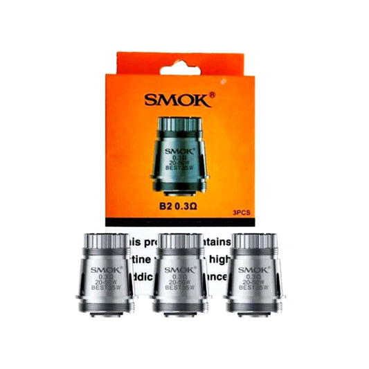 buy SMOK Brit One Mega Tank B2 Coils | 3 Pack | Wolfvapes at Wolfvapes.co.uk