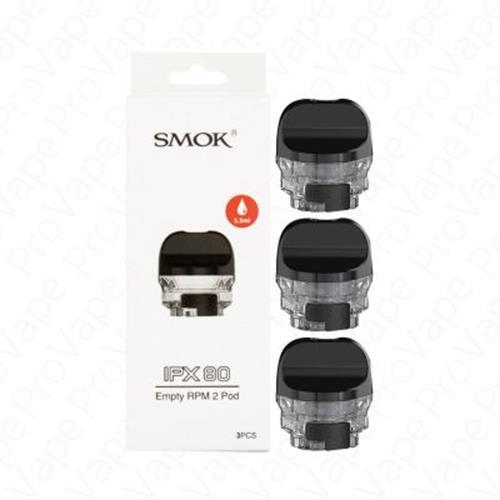 buy Smok - Ipx 80 Rpm - Replacement Pods at Wolfvapes.co.uk