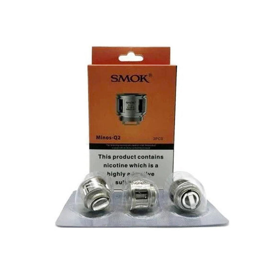 buy Smok - Minos - Q2 Clapton Dual Cores - 0.30 ohm - Coils at Wolfvapes.co.uk