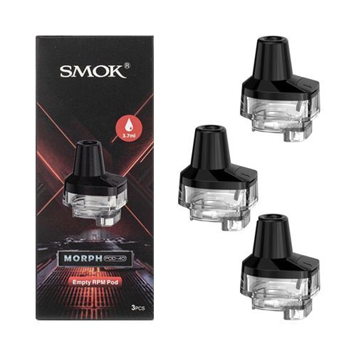 SMOK Morph POD-40 Empty RPM Pods-Pack of 3-Wolfvapes SMOK Morph POD-40 Empty RPM Pods-Pack of 3-Wolfvapes