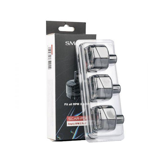 buy SMOK SCAR P3 Replacement Empty RPM Vape Pods | 3 Pack | Wolfvapes at Wolfvapes.co.uk
