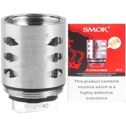 buy Smok - Tfv12 Prince Mesh - 0.15 ohm - Coils at Wolfvapes.co.uk