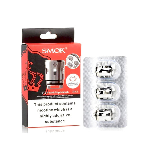 buy Smok TFV12 Prince Mesh Coils 0.15 Ohm | 3 Pack | Wolfvapes at Wolfvapes.co.uk