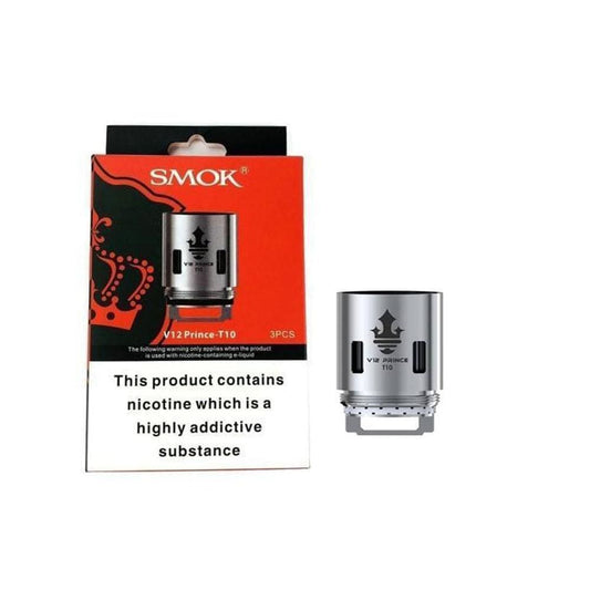 buy Smok - Tfv12 Prince T10 - 0.12 ohm - Coils at Wolfvapes.co.uk