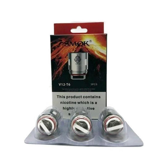 buy Smok - Tfv12 V12 - T6 - 0.17 ohm - Coils at Wolfvapes.co.uk