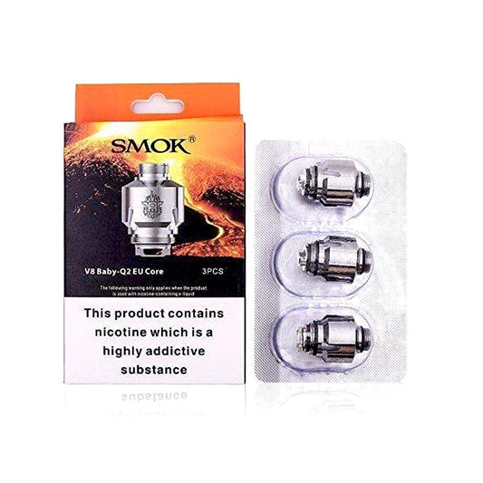 buy SMOK TFV8 Baby V8 - Q2 EU CORE 0.4 ohm | 3 Pack | Wolfvapes at Wolfvapes.co.uk