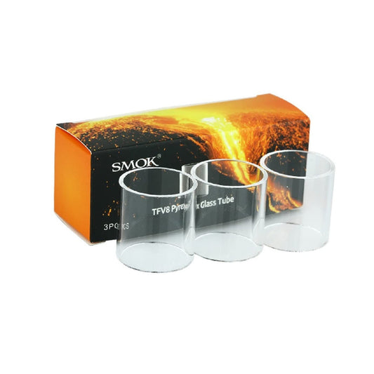 buy Smok TFV8 Replacement Glass Tube | 3 Pack | Wolfvapes at Wolfvapes.co.uk