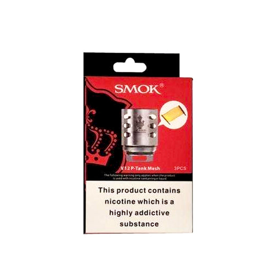 buy SMOK V12 Prince Tank Mesh Coils 0.15ohms | 3 Pack | Wolfvapes at Wolfvapes.co.uk