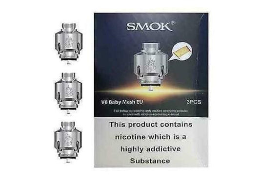 buy Smok - V8 Baby Mesh - 0.15 ohm - Coils at Wolfvapes.co.uk