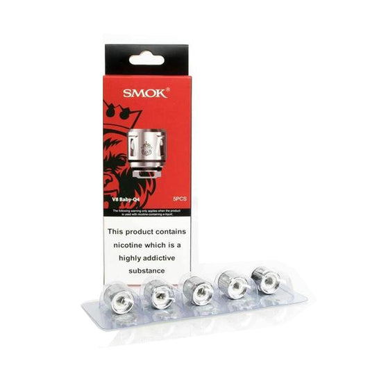 buy Smok - V8 Baby - Q4 - 0.40 ohm - Coils at Wolfvapes.co.uk