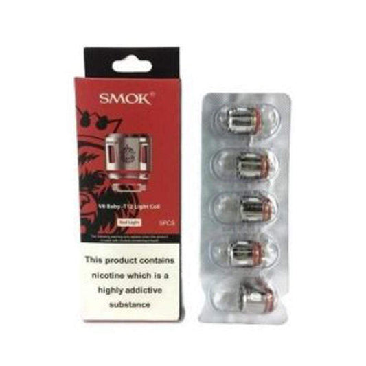 buy Smok - V8 Baby - T12 Light - 0.15 ohm - Coils at Wolfvapes.co.uk