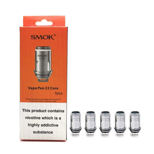 buy Smok - Vape Pen 22 Core - 0.25 ohm - Coils at Wolfvapes.co.uk