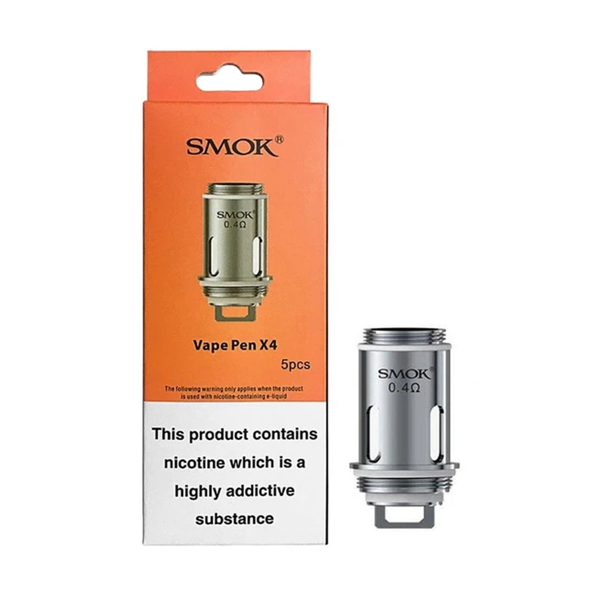 SMOK Vape Pen 22 / Plus X4 Coil | 5 Pack | Wolfvapes SMOK Vape Pen 22 / Plus X4 Coil | 5 Pack | Wolfvapes