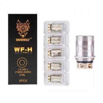 buy Snowwolf - Wf - H - 0.16 ohm - Coils at Wolfvapes.co.uk