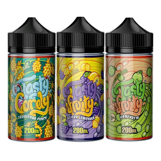 buy Tasty Fruity 200ml Shortfills E - Liquid | 0mg | Wolfvapes at Wolfvapes.co.uk