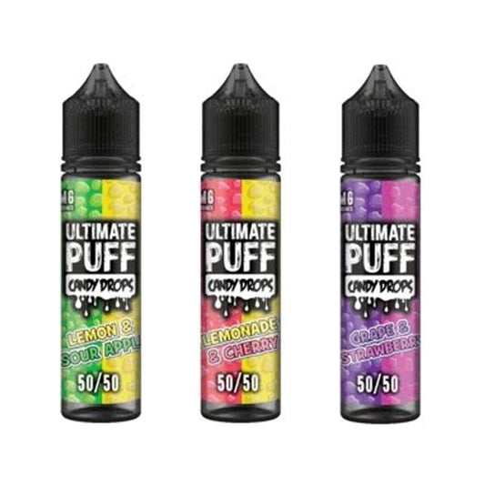 buy Ultimate Puff Candy Drops 50ml Shortfill at Wolfvapes.co.uk