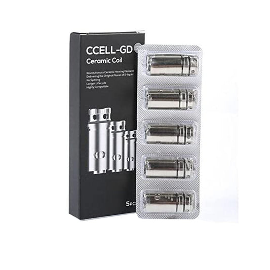 buy VAPORESSO CCELL - GD 0.6 Ohm | 5 Pack | Wolfvapes at Wolfvapes.co.uk