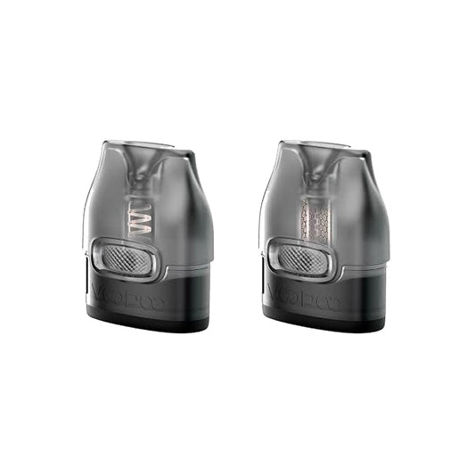 buy Voopoo V Thru / Vmate Replacement Pods 2pk 0.7 / 1.2ohm at Wolfvapes.co.uk