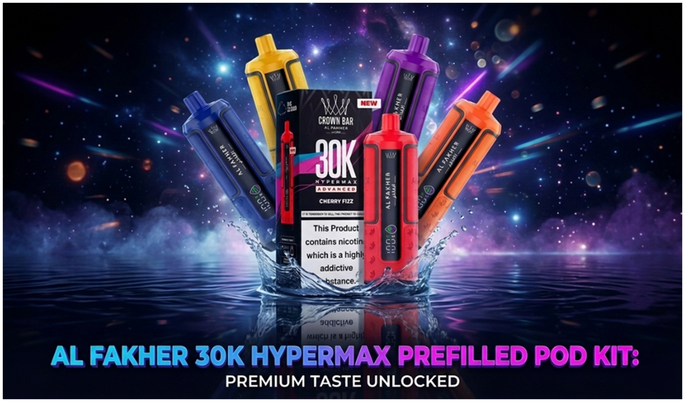 Al Fakher 30K Hypermax Prefilled Pod Kit: Premium Taste Unlocked